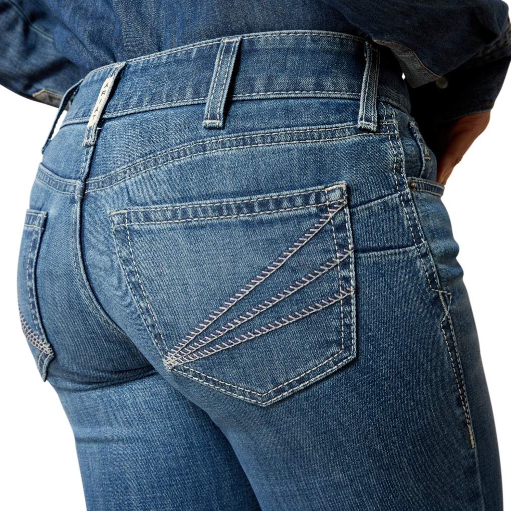 Ariat Ladies Aisha Ithica Reg Mid Rise Jeans