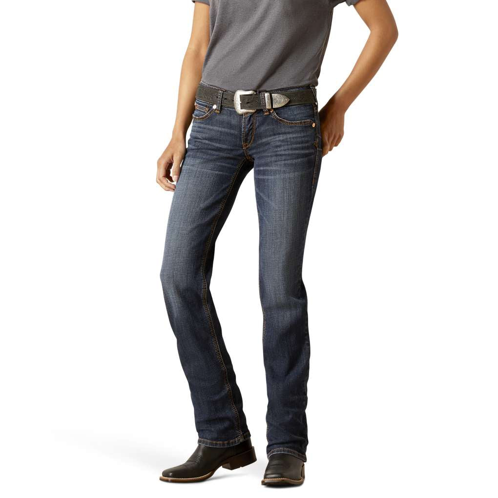 Ariat Ladies Charly Florida Long Low Rise Straight Jeans