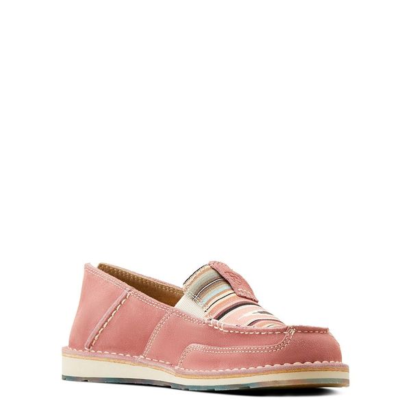 Ariat Ladies Cruiser Azalea Suede Baby Pink Serape