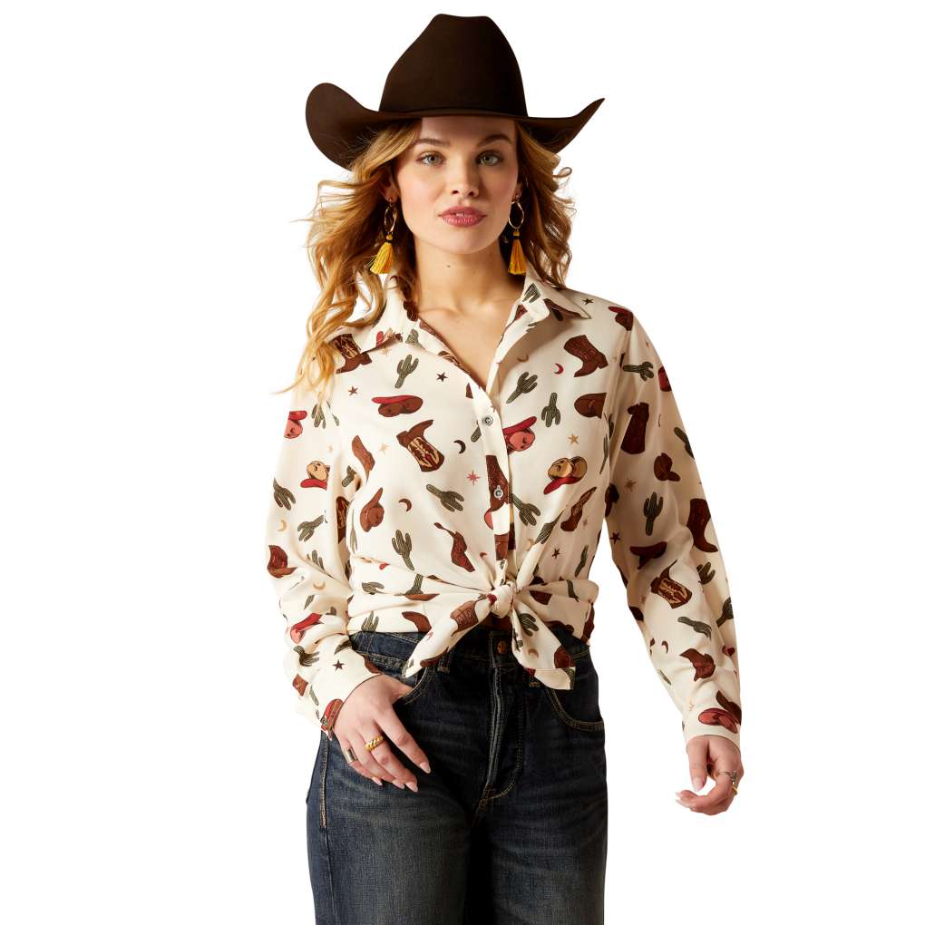 Ariat Ladies Homestyle Western Cowgirl Shirt