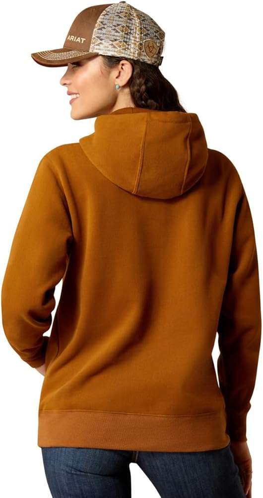 Ariat Ladies Horizon Hoodie Chestnut Horse