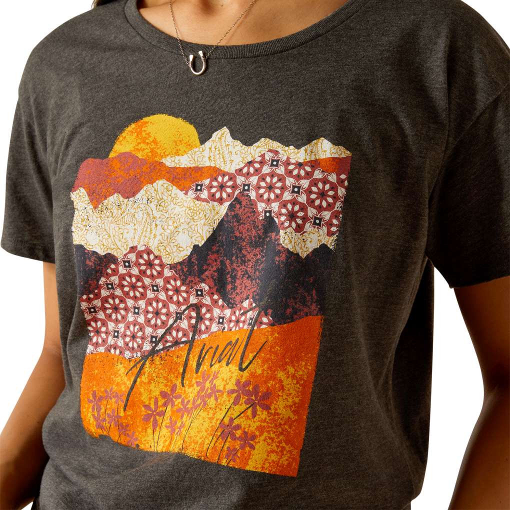 Ariat Ladies Mountain Patterns Tee
