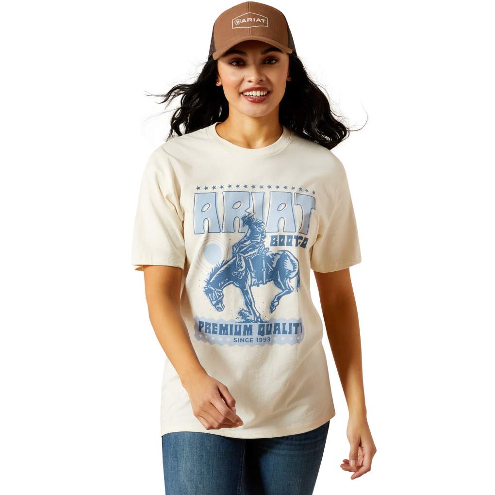 Ariat Ladies Retro Block Poster Tee
