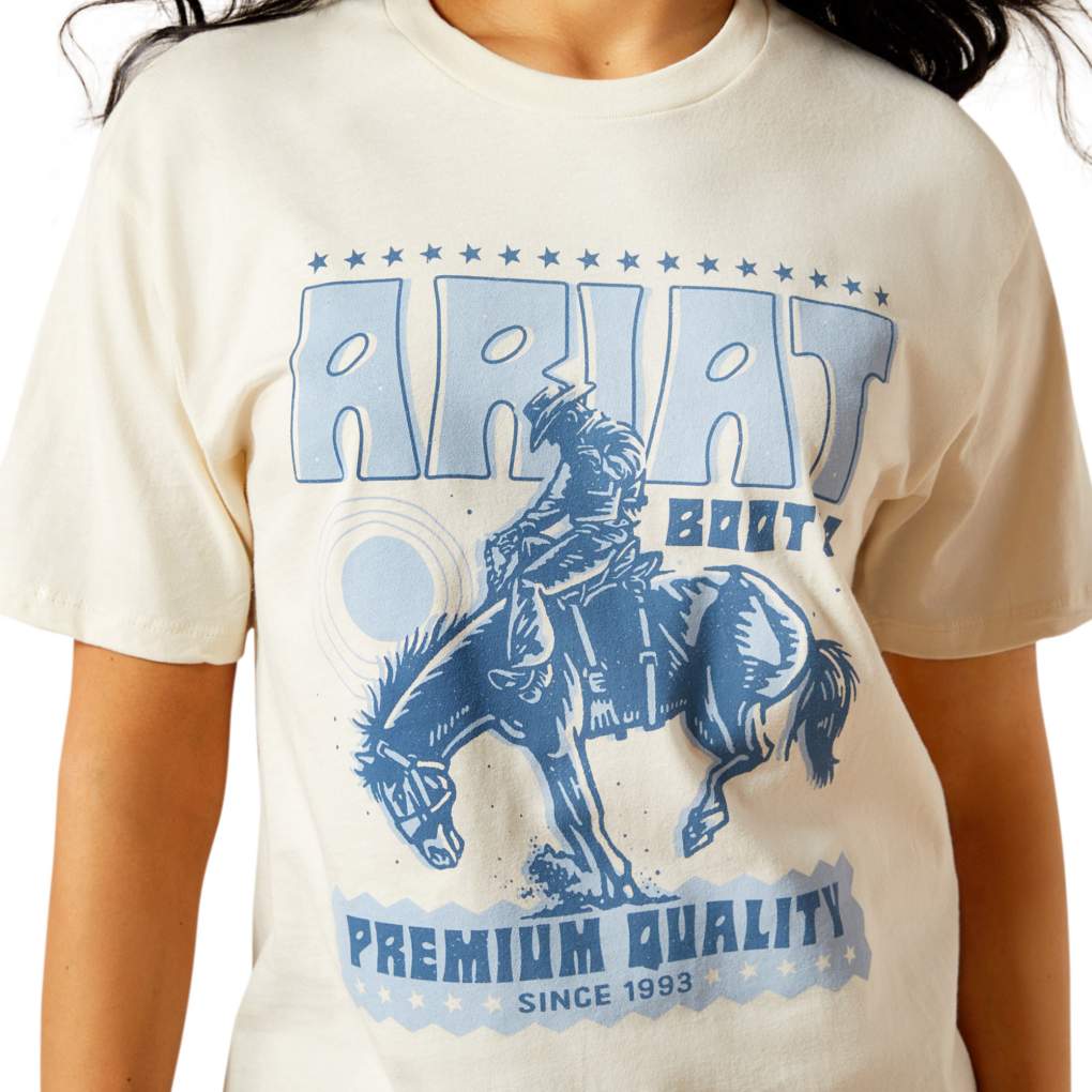 Ariat Ladies Retro Block Poster Tee