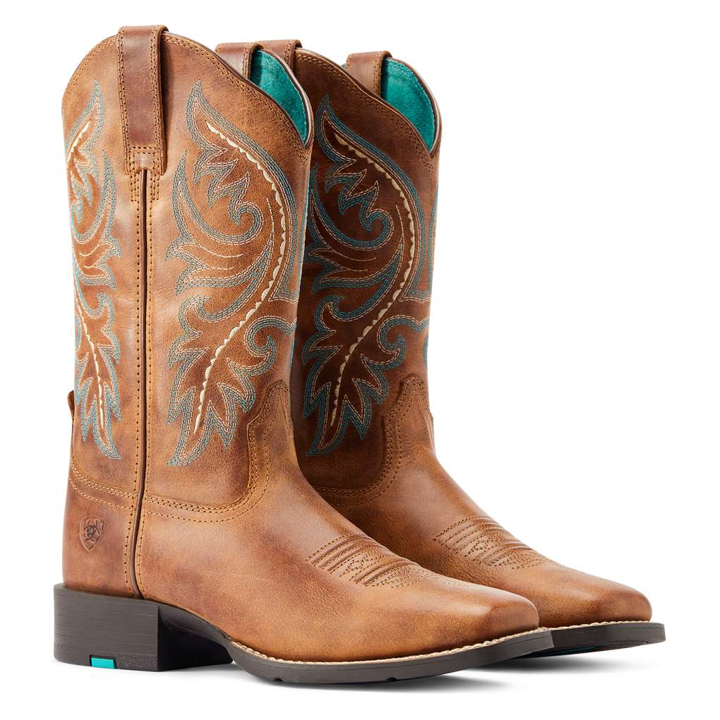 Ariat Ladies Round Up Back Zip Desert Sand