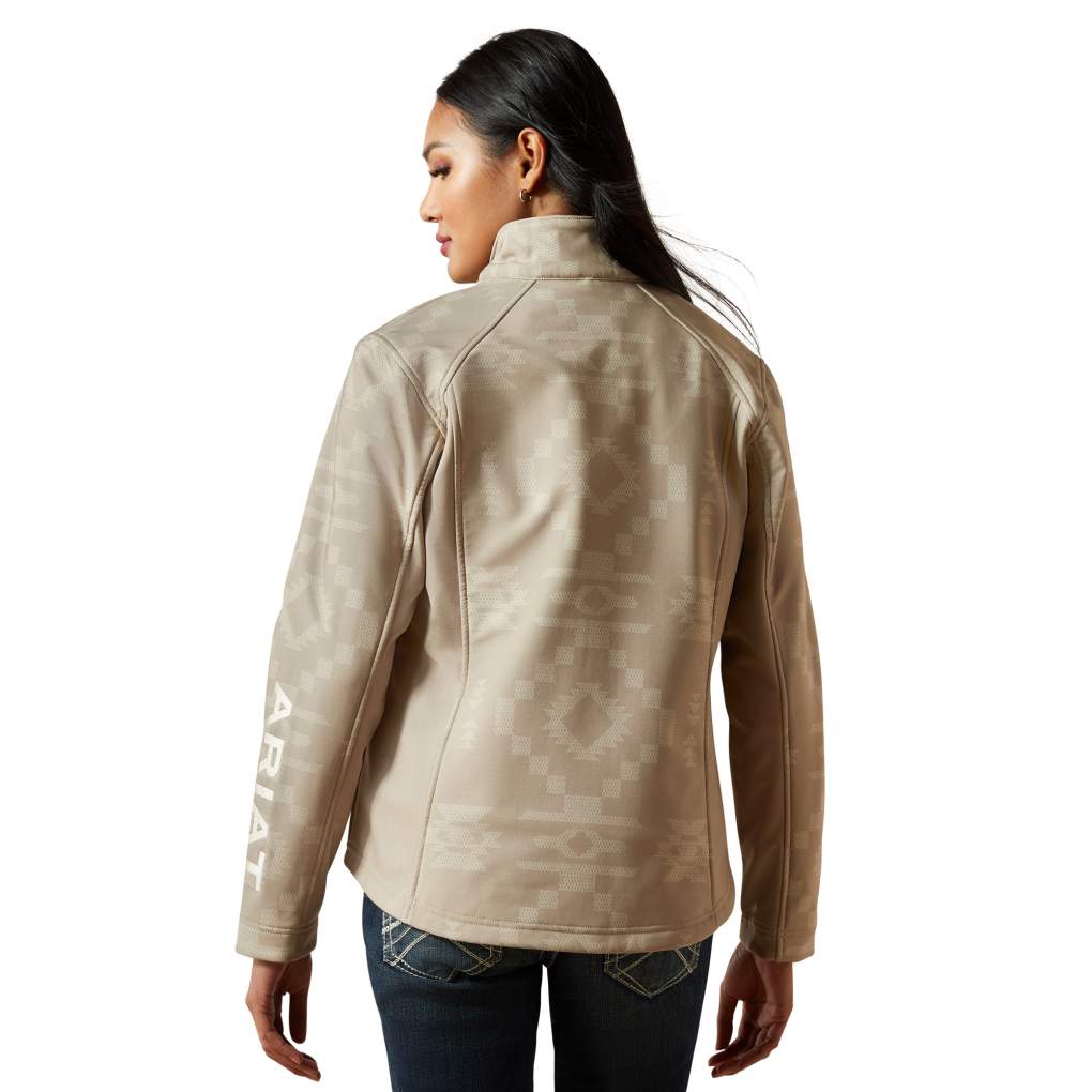 Ariat Ladies Logo Softshell SW Cross Stitch Jacket