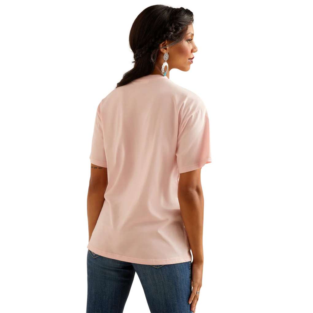 Ariat Ladies Tacky Tee Blushing Rose