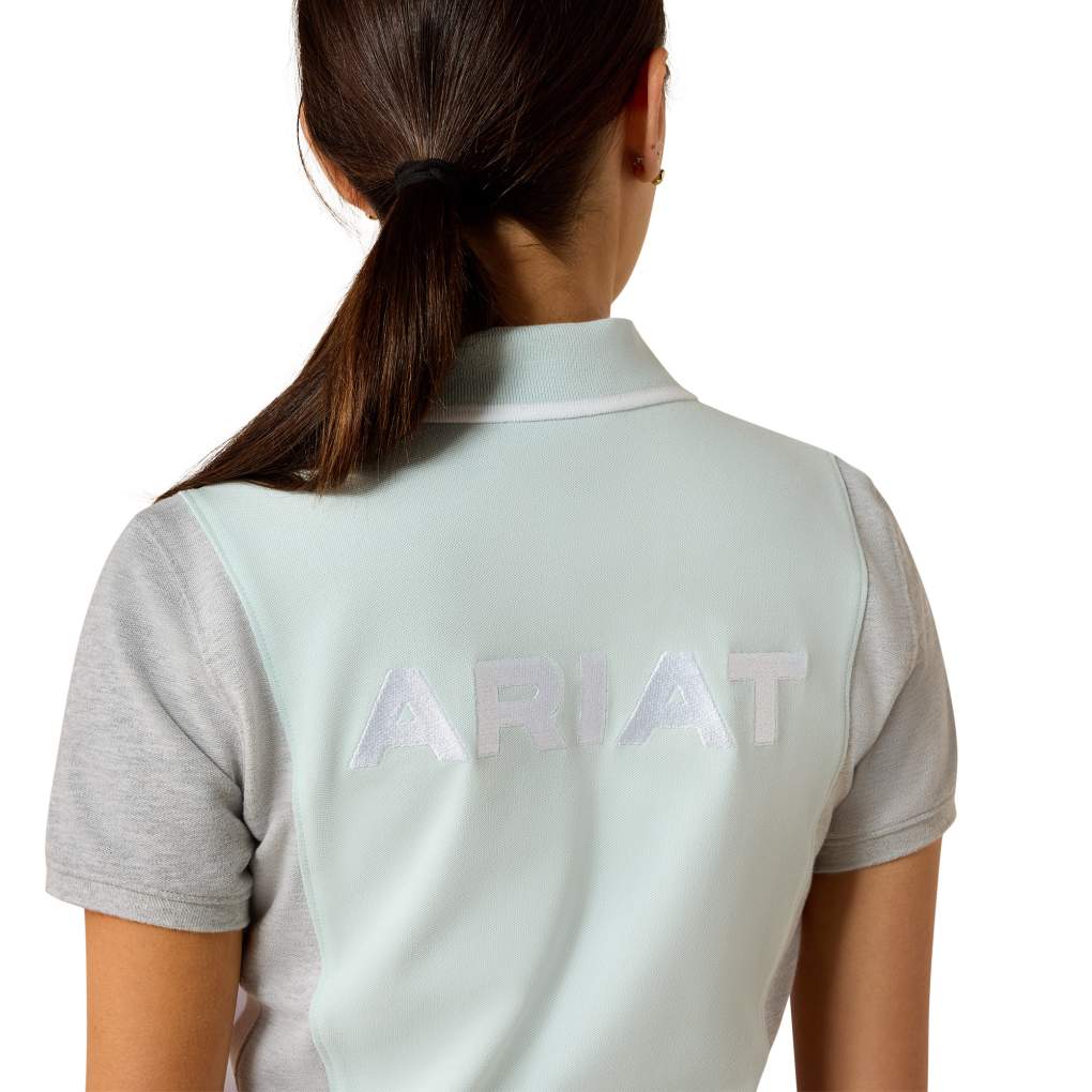 Ariat Ladies Taryn Starlight/Heather Grey Polo
