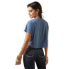 Ariat Ladies Treasure Tee Copen Blue