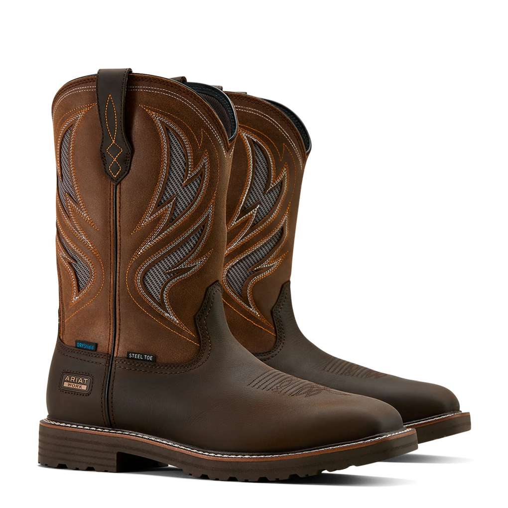 Ariat Mens Activator Venttek H2O ST Dk Brn/Wicker