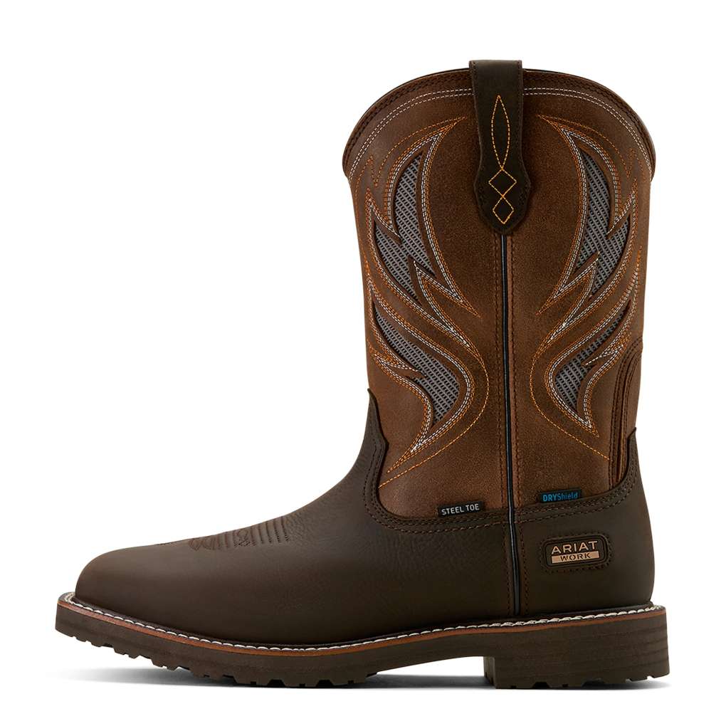 Ariat Mens Activator Venttek H2O ST Dk Brn/Wicker