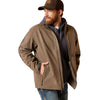 Ariat Mens Softshell Logo Jacket Banyan Bark