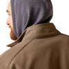 Ariat Mens Softshell Logo Jacket Banyan Bark