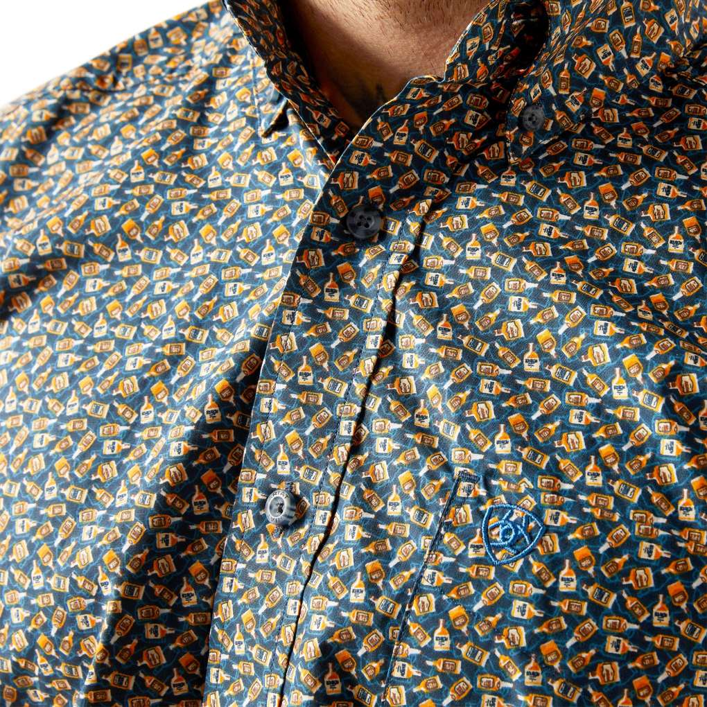 Ariat Mens Gardner Classic Shirt Moonlit Ocean