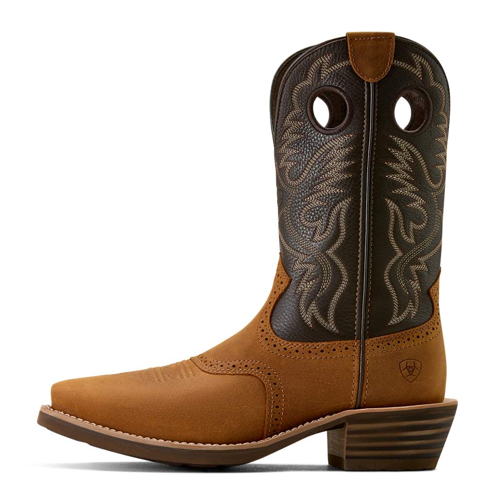 Ariat Mens Heritage Roughstock Status Brn/Chocolate Smoke