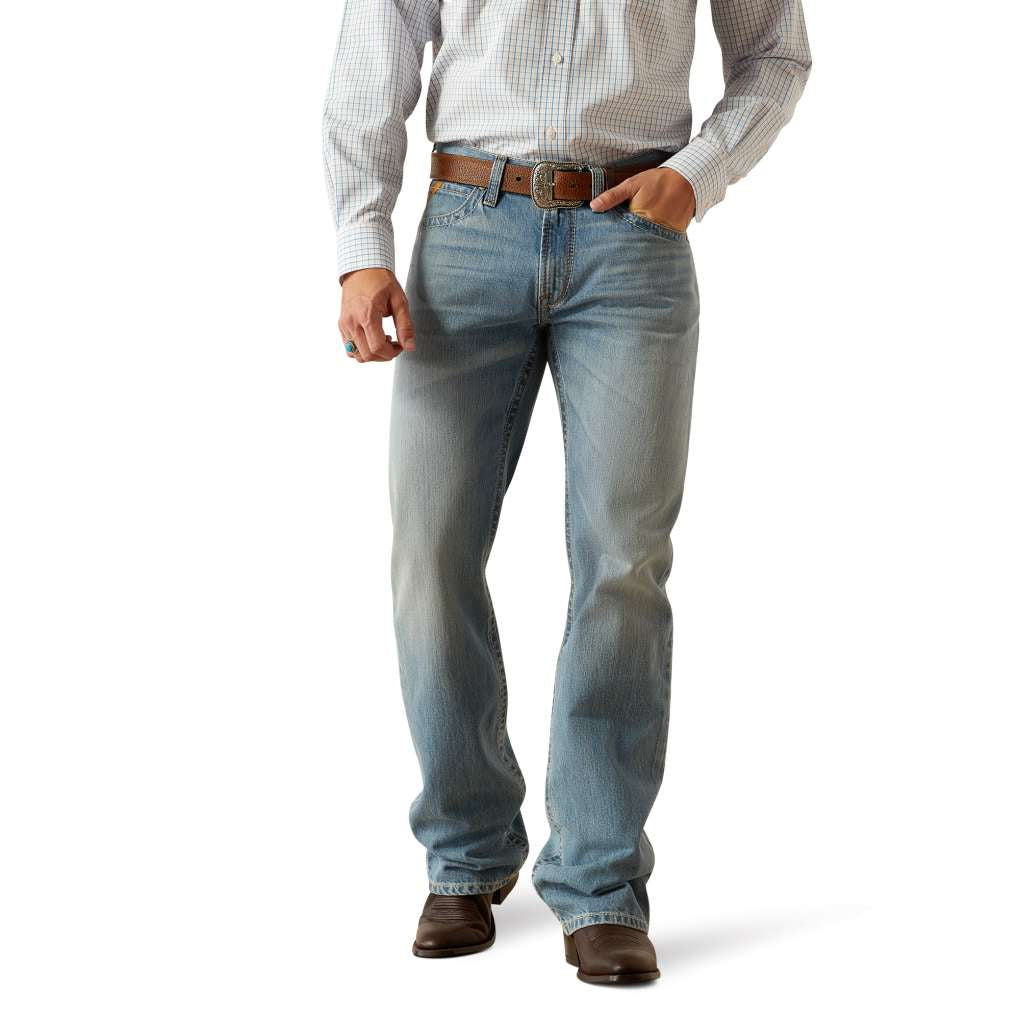 Ariat Mens M4 Louis Corralitos Boot Cut Jeans