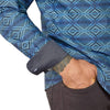 Ariat Mens Mckay Mod Fit Shirt Dark Blue