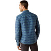 Ariat Mens Mckay Mod Fit Shirt Dark Blue