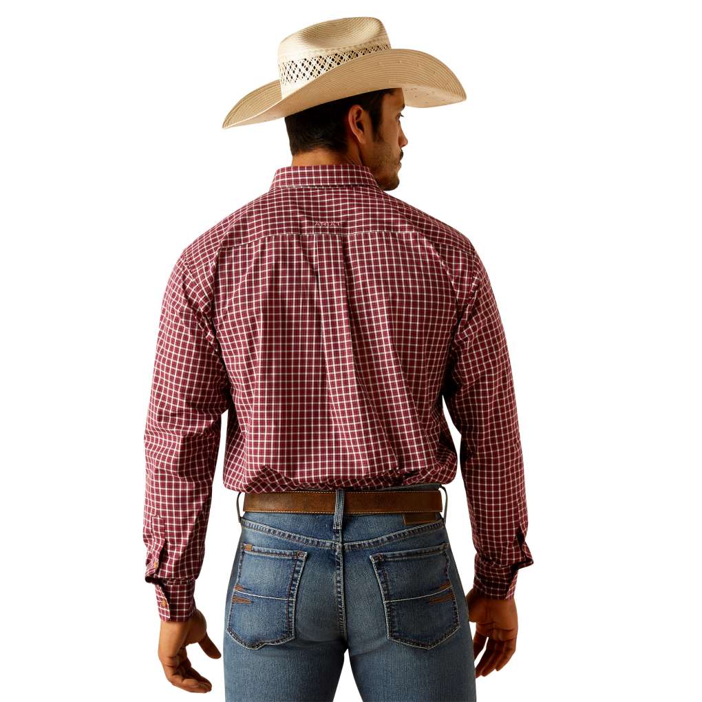 Ariat Mens Pro Tyson Shirt Syrah