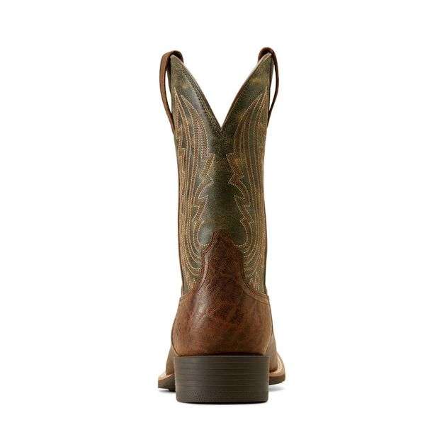 Ariat Mens Sport Big Country Mahogany Elephant Forest Green