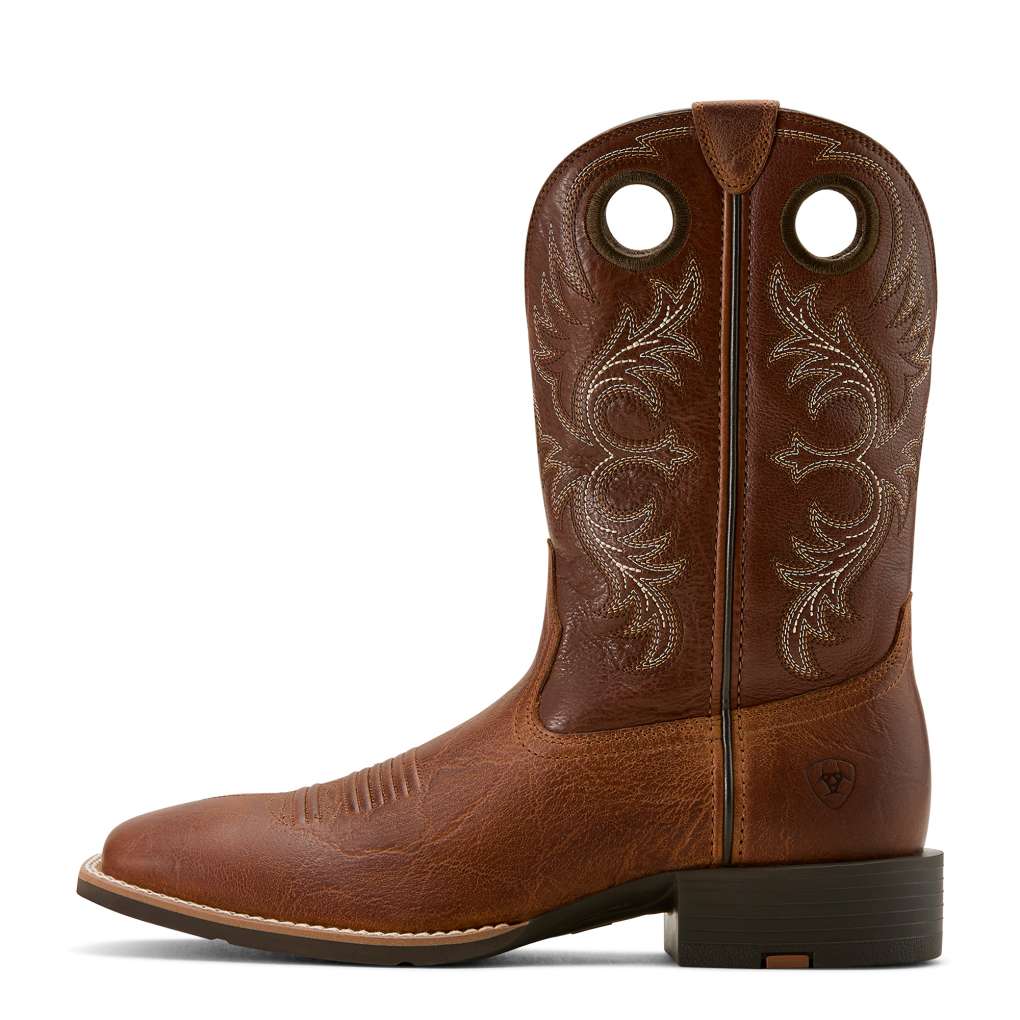 Ariat Mens Sport Rodeo Aged Tan Elephant Print/Luna Tan