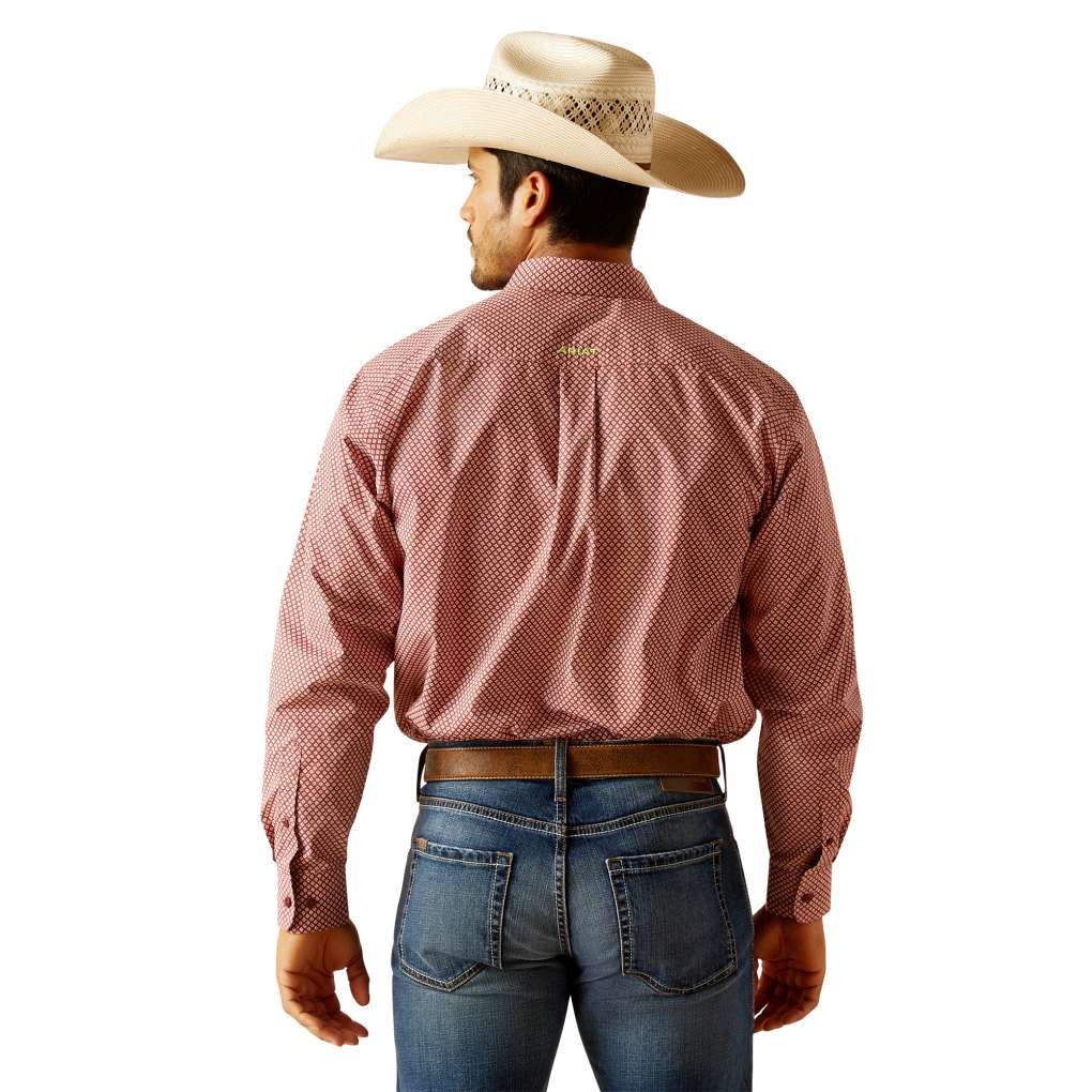 Ariat Mens Teegan Shirt Syrah