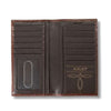 Ariat Rodeo Croco Floral Embossed Wallet