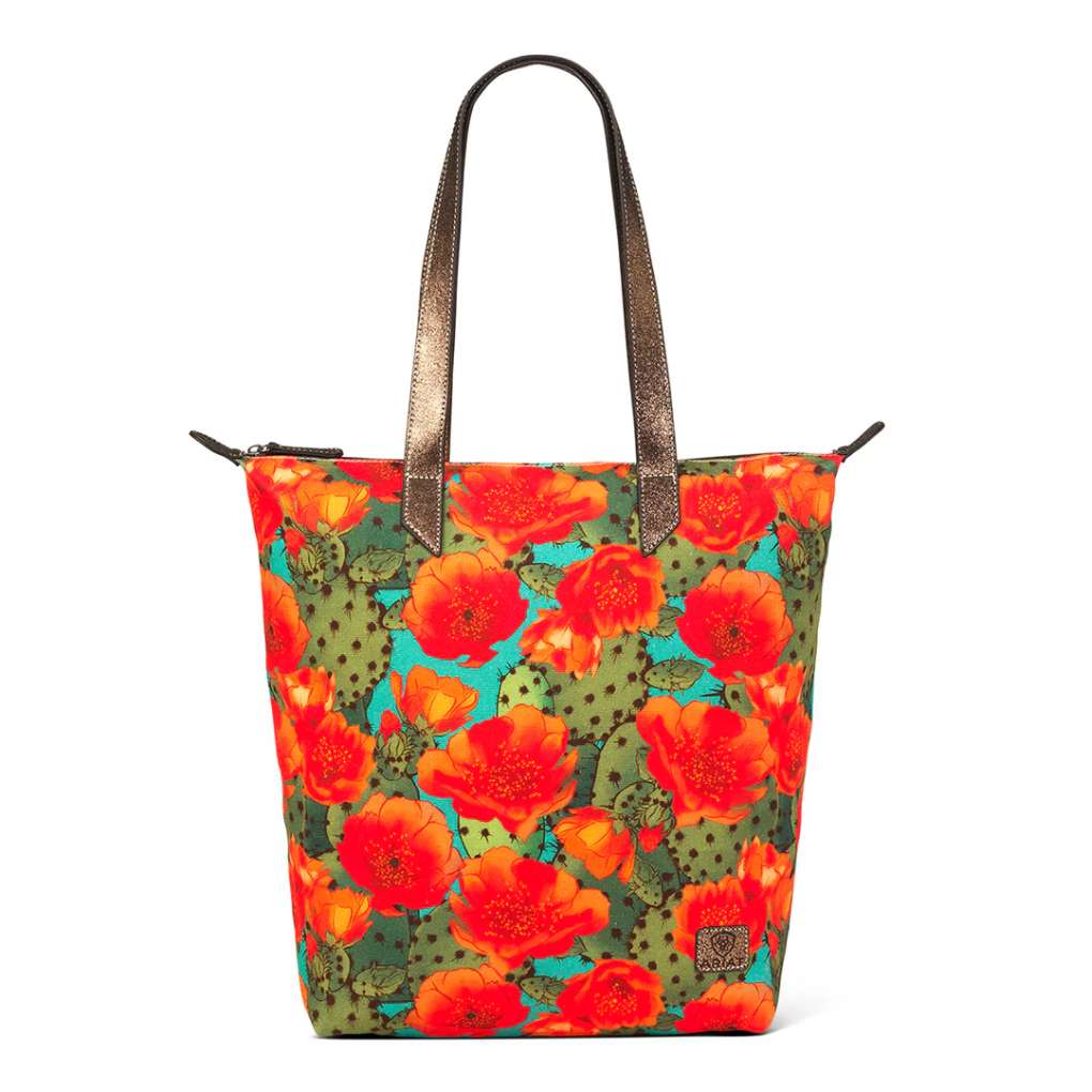 Ariat Tote Bag Prickly Pear Cactus Multi