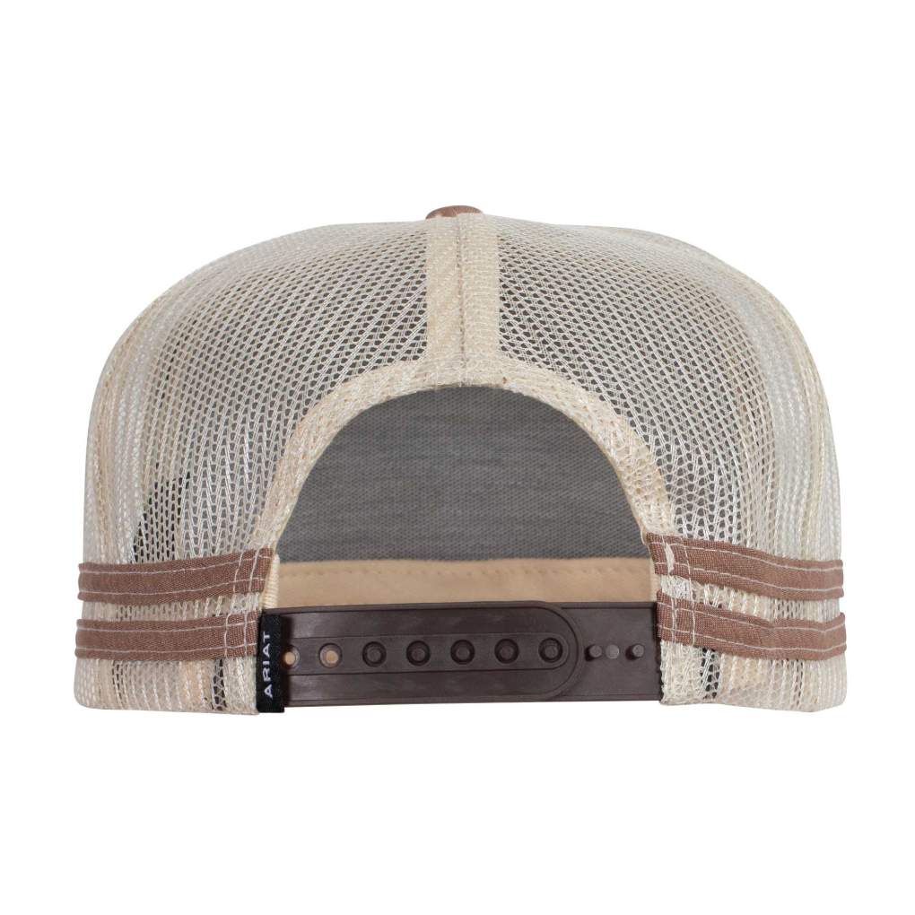 Ariat Wild Bull Trucker Cap Brown Heather