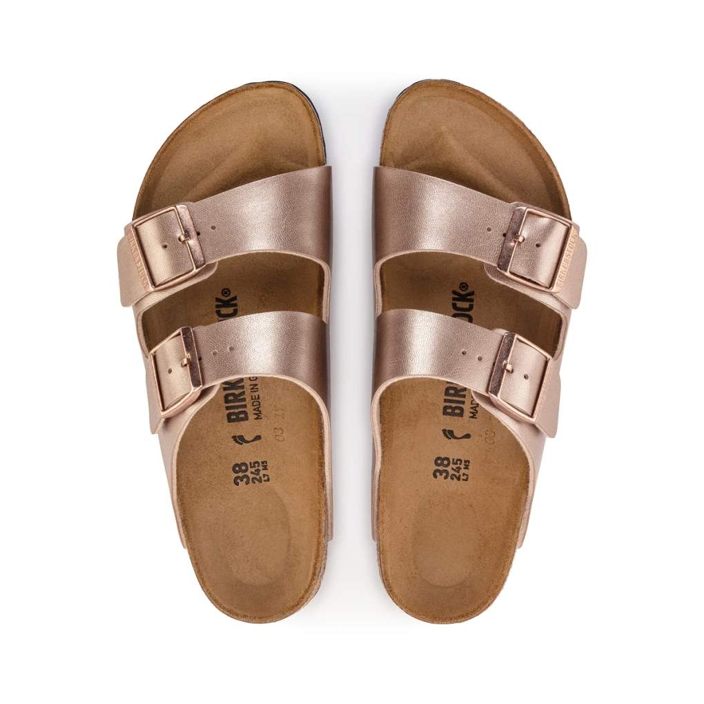 Birkenstock Arizona Copper Birko-Flor Regular