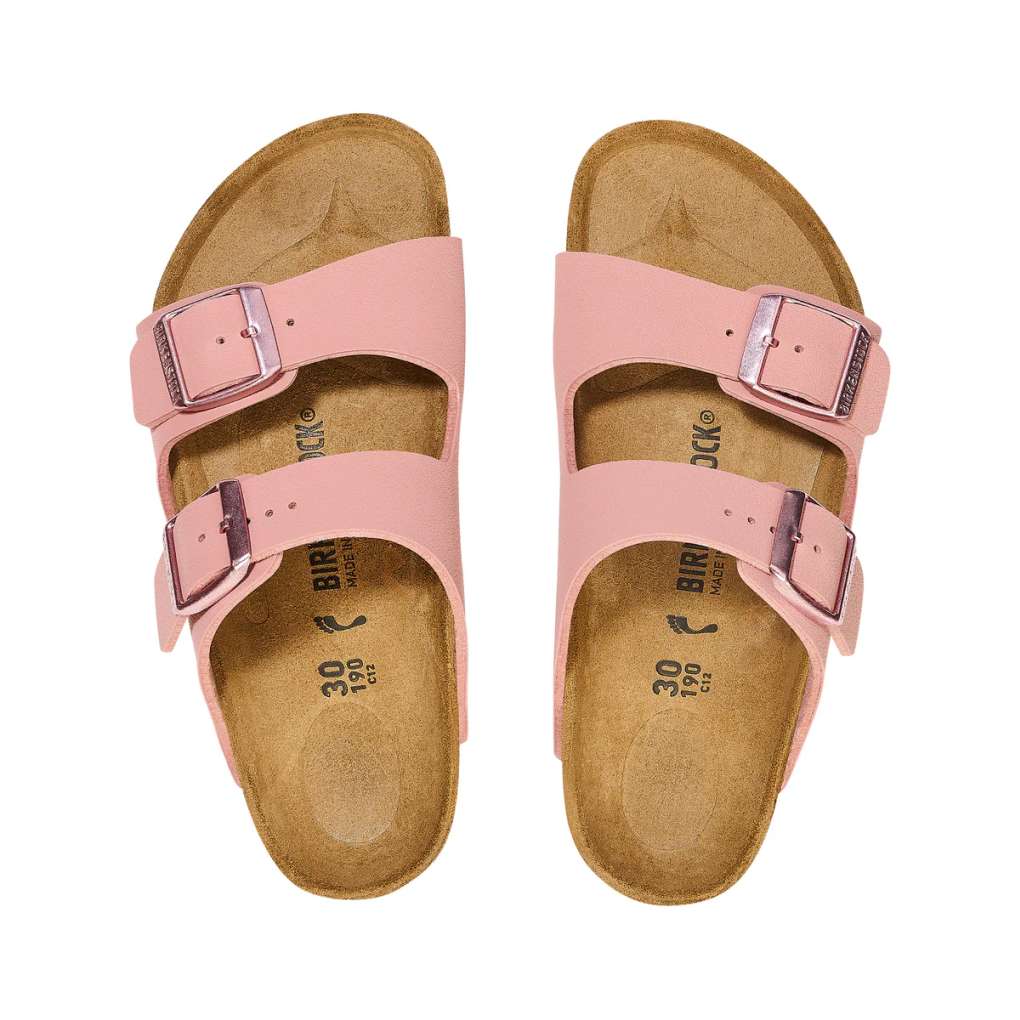 Birkenstock Kids Arizona Pink Clay Birk/Buc Narrow