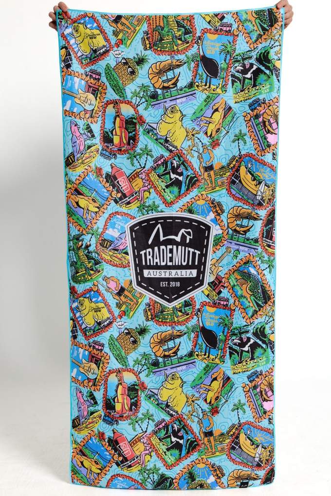 TradeMutt Big Thing Energy Beach Towel