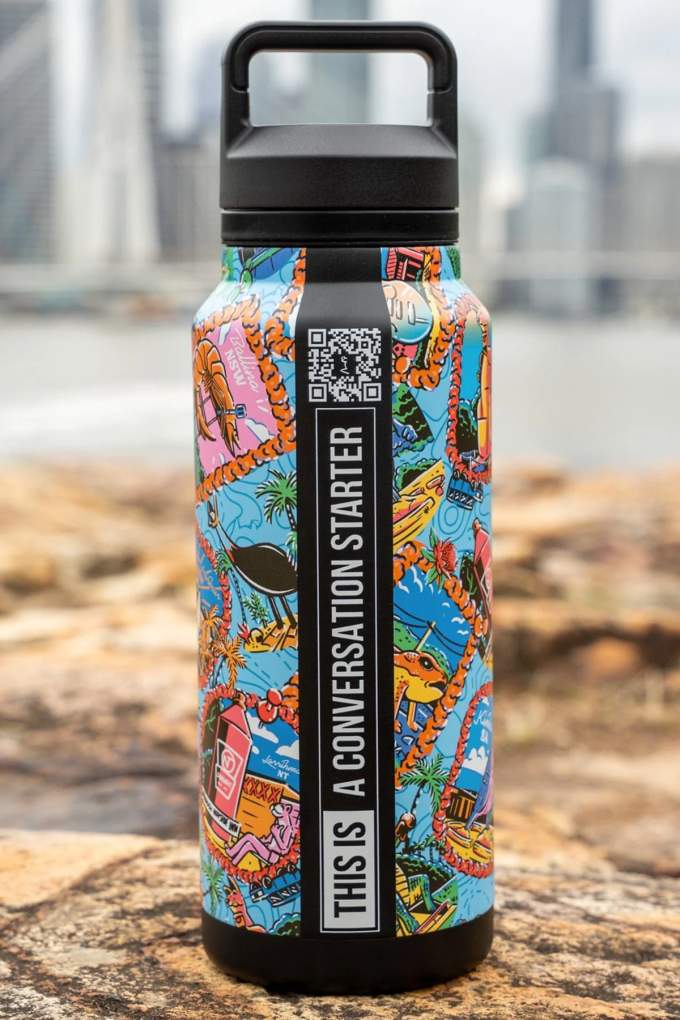 TradeMutt Big Thing Energy Water Bottle