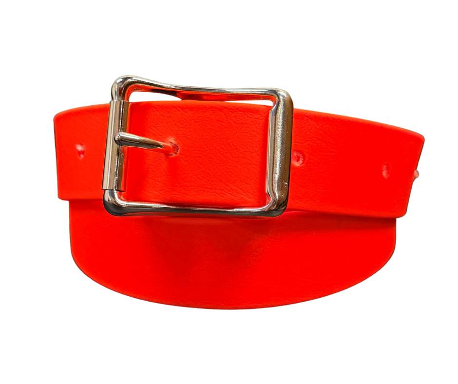 TTS Bull Strap 1 1/2 Inch Heavy Biothane Fluro