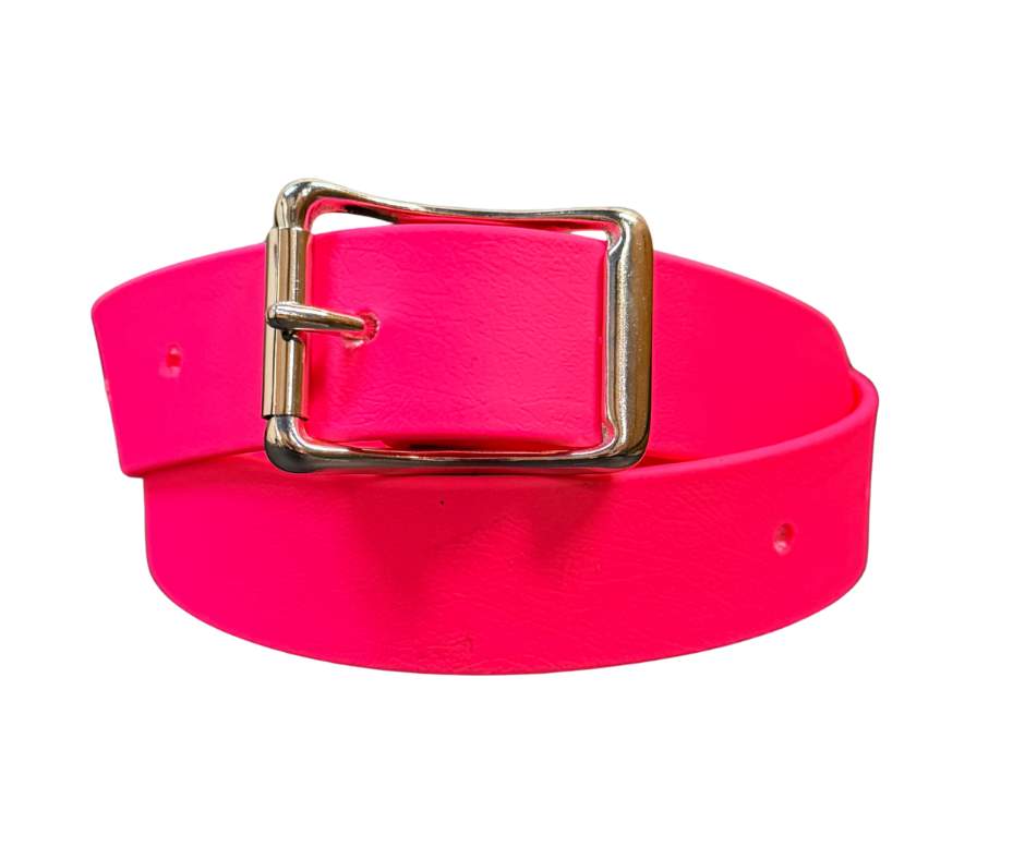 TTS Bull Strap 1 1/2 Inch Heavy Biothane Fluro