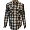 Bisley Mens BS70345 Western Plaid Shirt