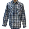 Bisley Mens BS70346 Western Plaid Shirt