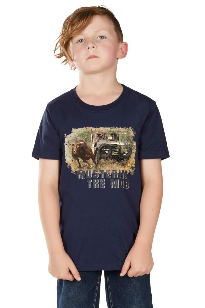 Bullzye Boys Muster Tee