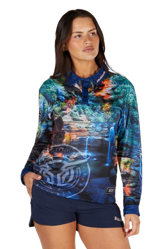 Bullzye Ladies Waterfall Fishing Shirt