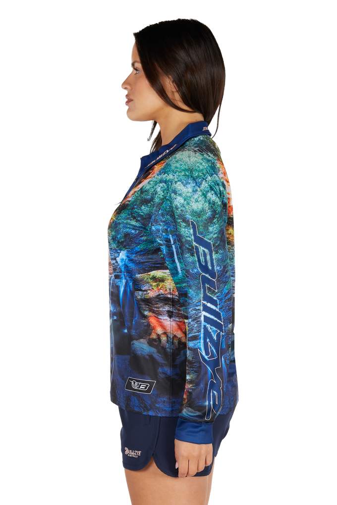 Bullzye Ladies Waterfall Fishing Shirt