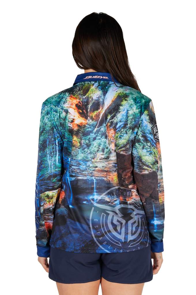 Bullzye Ladies Waterfall Fishing Shirt