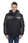 Bullzye Mens Bazooka Jacket Black/Green