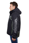 Bullzye Mens Bazooka Jacket Black/Green