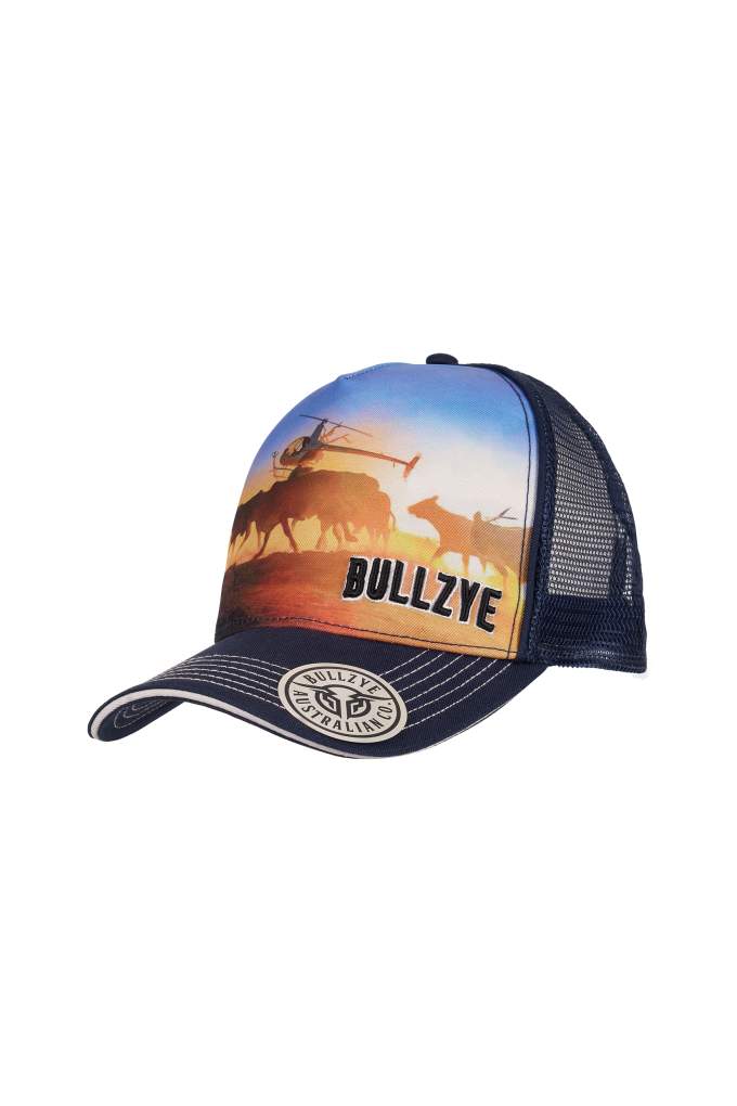 Bullzye Mens Outback Trucker Cap
