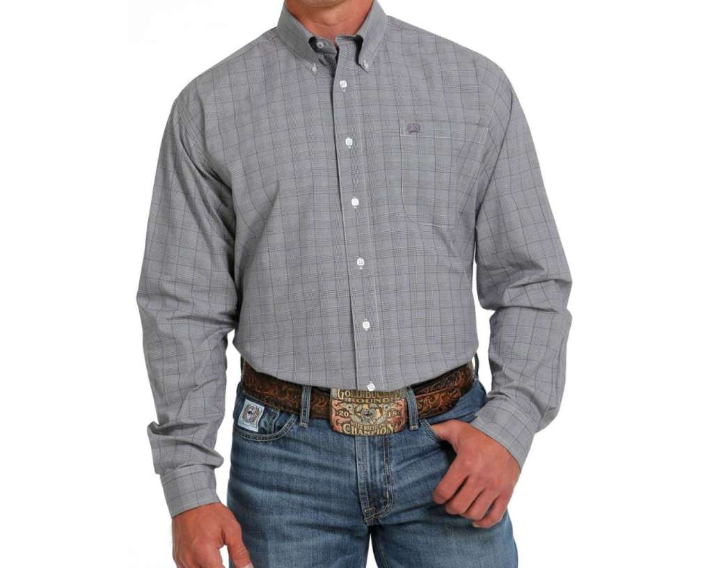 Cinch Mens Classic Plaid Shirt MTW1105645