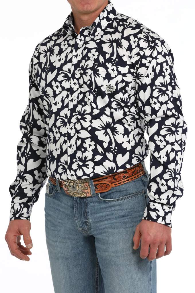 Cinch Mens Vintage Floral MTW1242006 Shirt