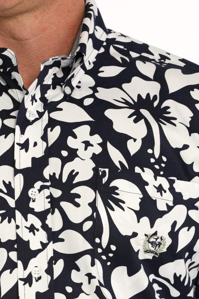 Cinch Mens Vintage Floral MTW1242006 Shirt