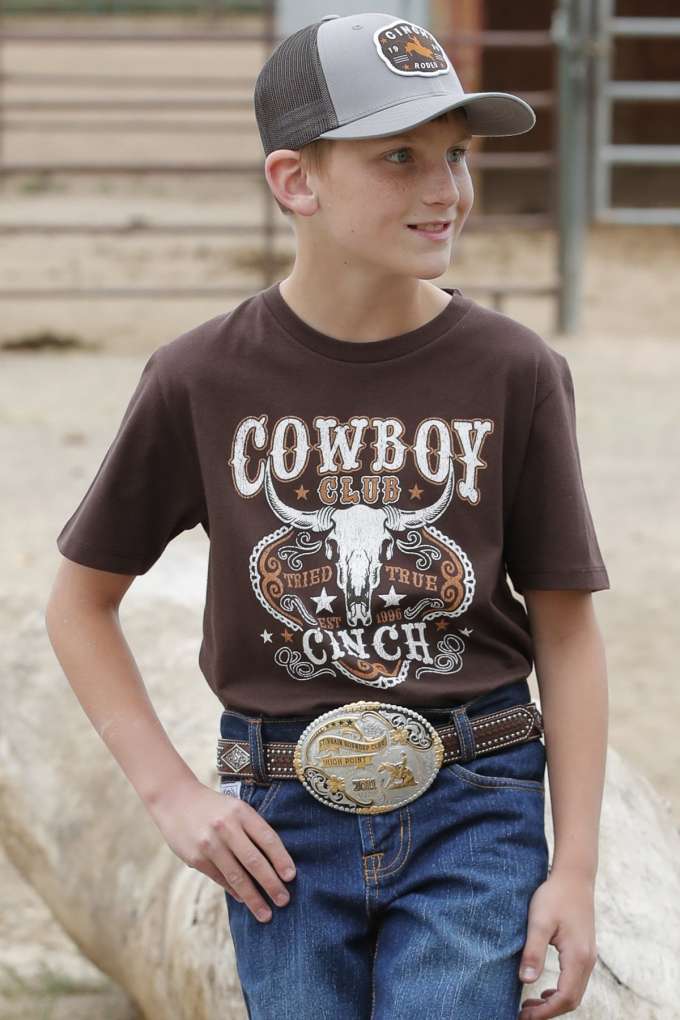 Cinch Boys Cowboy Club Tee MTT7670151