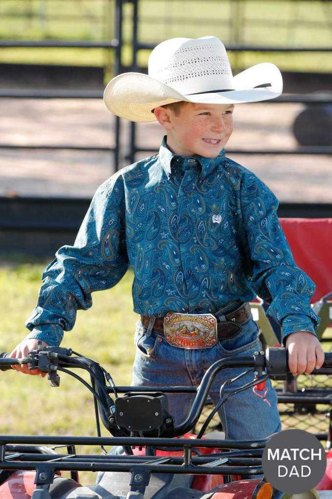 Cinch Boys Paisley MTW7060370 Shirt
