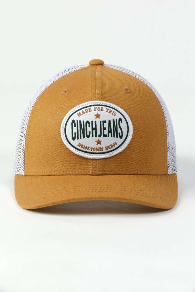 Cinch Mens MCC0110010 Cinch Jeans Logo Trucker Cap